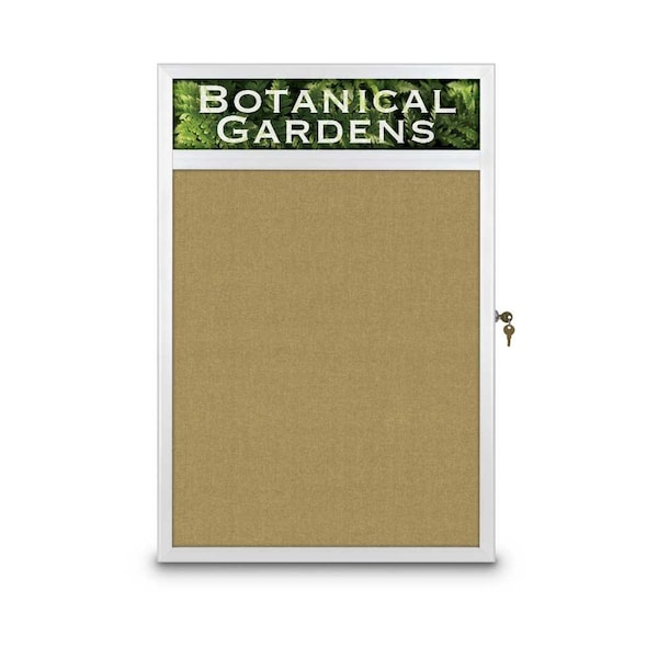 Open Faced Traditional Rounded Corkboard